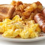 EGGS WITH SAUSAGE