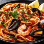 SPAGHETTI WITH SEAFOOD