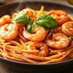 SPAGHETTI WITH SHRIMP
